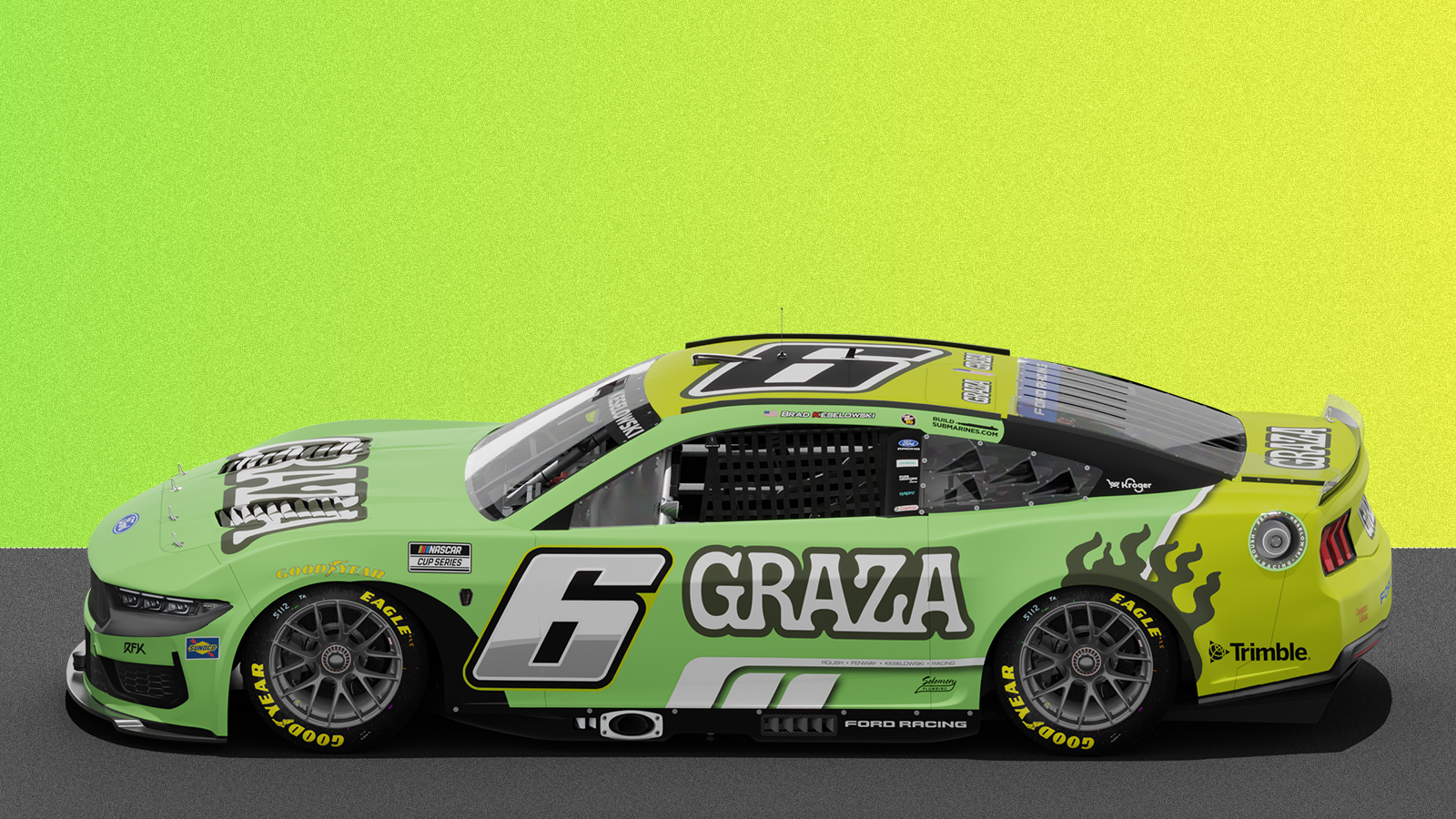 Graza Olive Oils will serve as primary sponsor for Brad Keselowski, RFK Racing at Circuit of the Americas