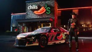 Carson Hocevar will Ride the 'Dente again with Chili's in the NASCAR Cup Series event at Circuit of the Americas in 2026