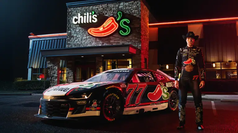 Carson Hocevar will Ride the 'Dente again with Chili's in the NASCAR Cup Series event at Circuit of the Americas in 2026
