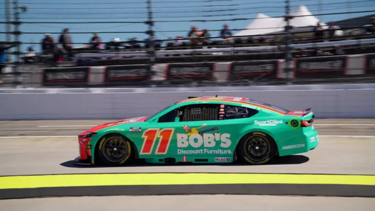 Denny Hamlin Martinsville PC Kendall Wood