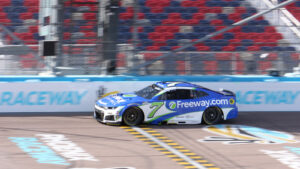 Daniel Suarez led the way in NASCAR Cup Series practice for the Straight Talk Wireless 500 at Phoenix Raceway