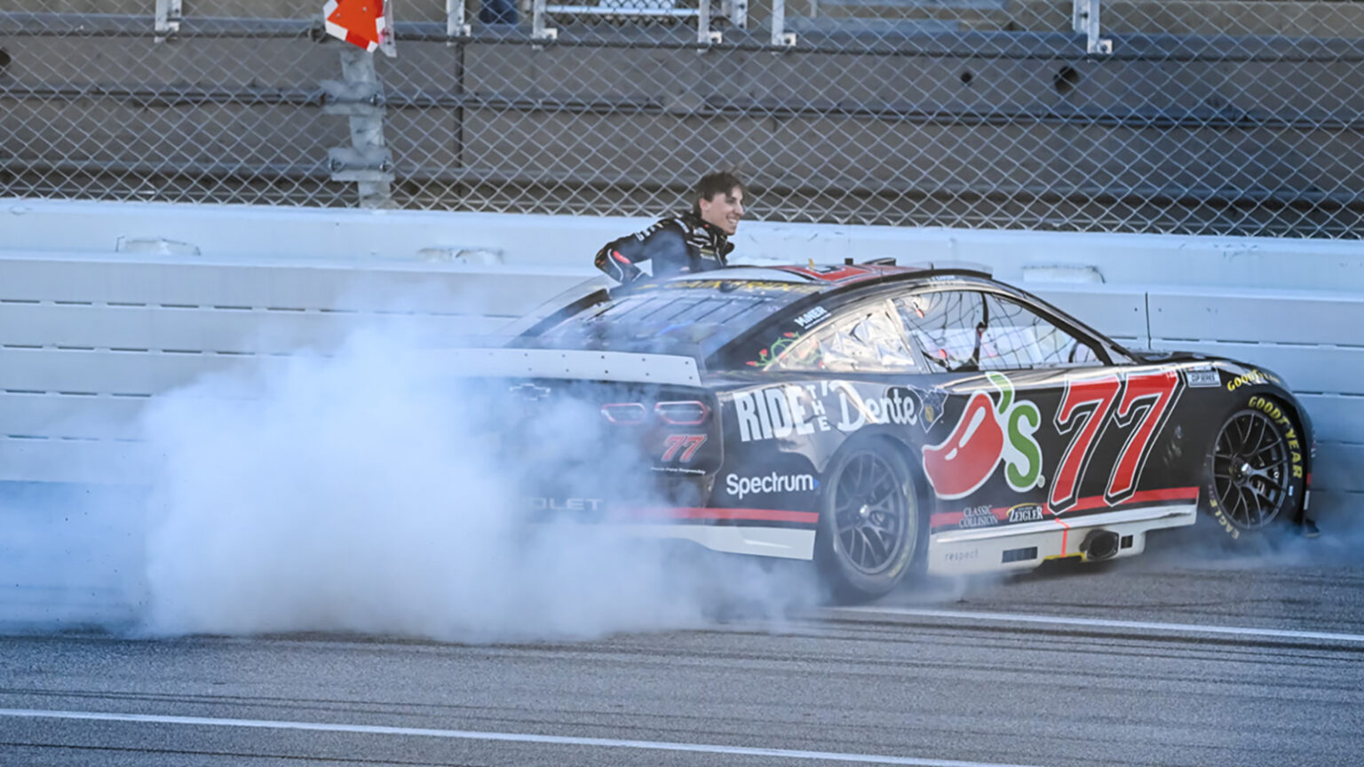 High Ropes Talabagra Hocevar Finally Ropes First NASCAR Cup Win In Wild Talladega Finish ...