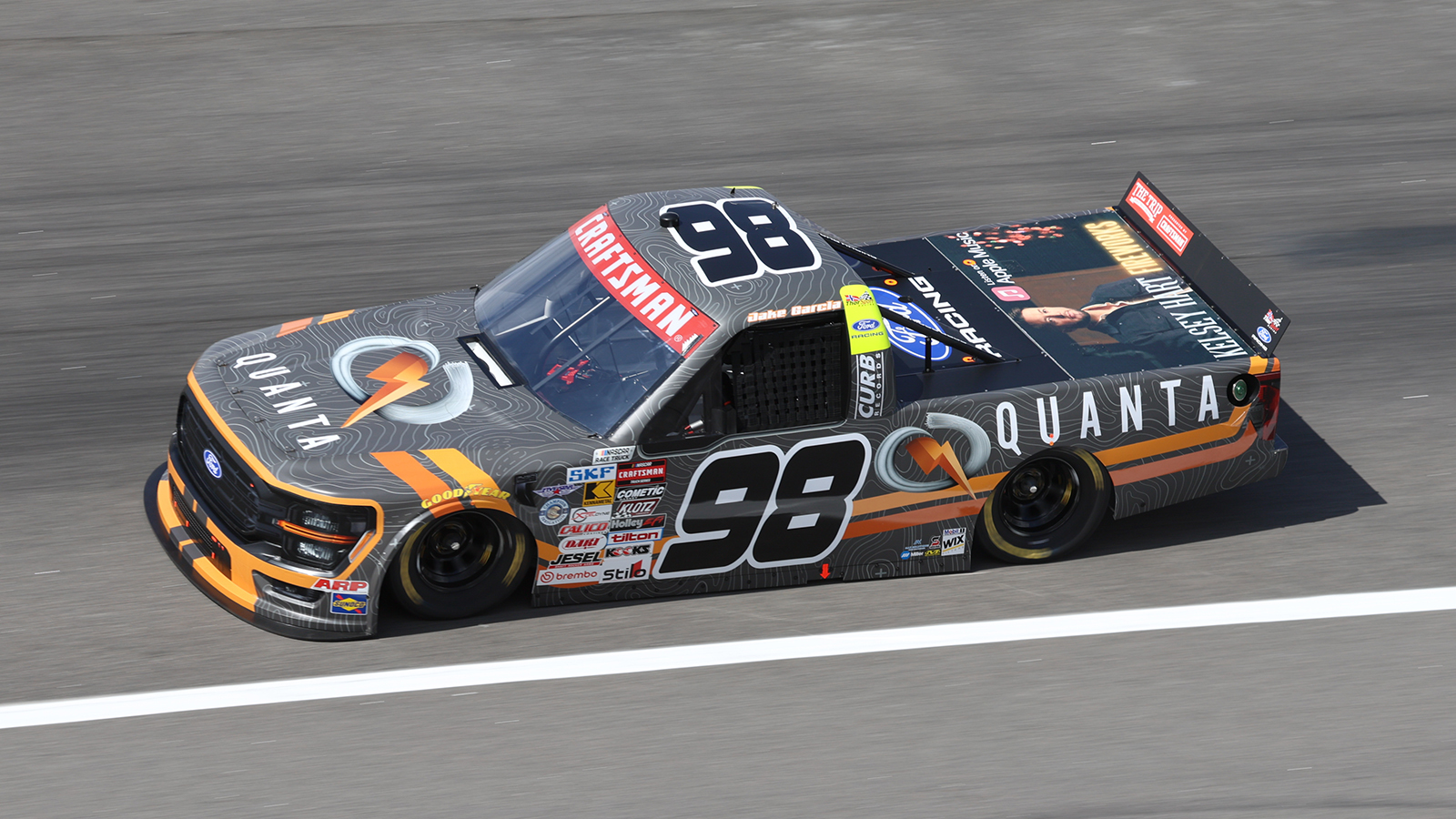 Jake Garcia took the pole position for the Black's Tire 200 at Rockingham, here's the full starting lineup.