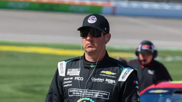 Kyle Busch says Denny Hamlin doesn't know what the hell he is talking about after Hamlin weighed in on Busch's on-track struggles with Richard Childress Racing this week on his Actions Detrimental Podcast.