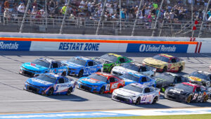 Rain washed out NASCAR Cup Series qualifying for the Jack Link's 500 at Talladega Superspeedway