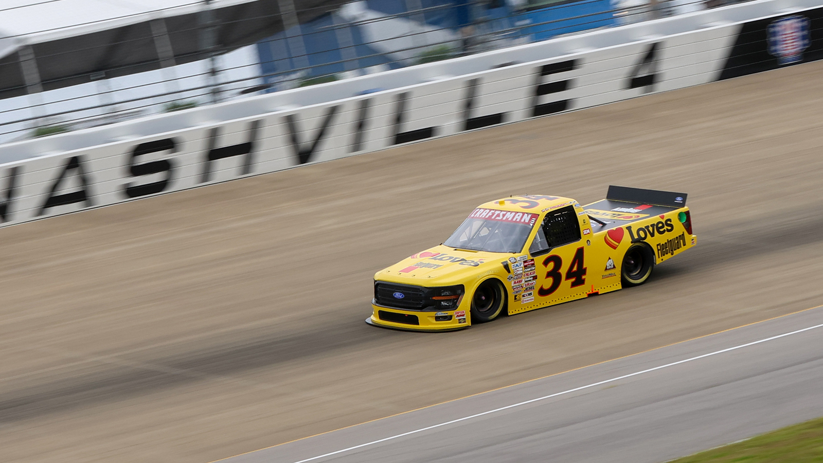 Allegiance 200 race results NASCAR Craftsman Truck Series at Nashville Superspeedway