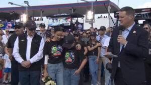 Samantha Busch and the entire Busch family joined the NASCAR community ahead of the Coca-Cola 600, the first NASCAR Cup race since the death of Kyle Busch