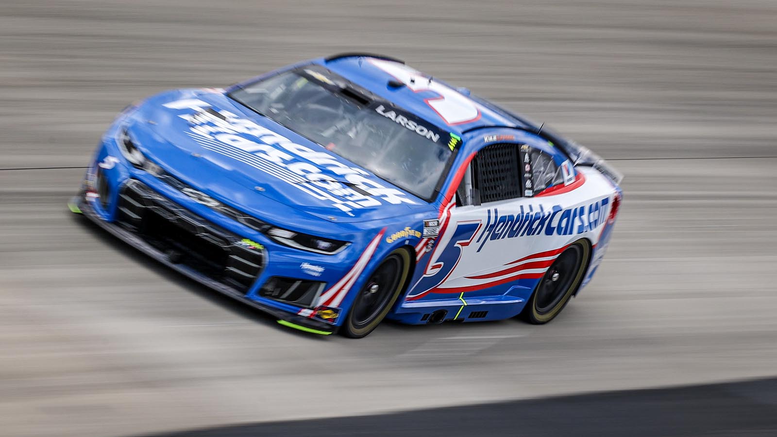 Kyle Larson was the fastest driver in single lap speed in Friday's NASCAR All-Star Race practice at Dover Motor Speedway.