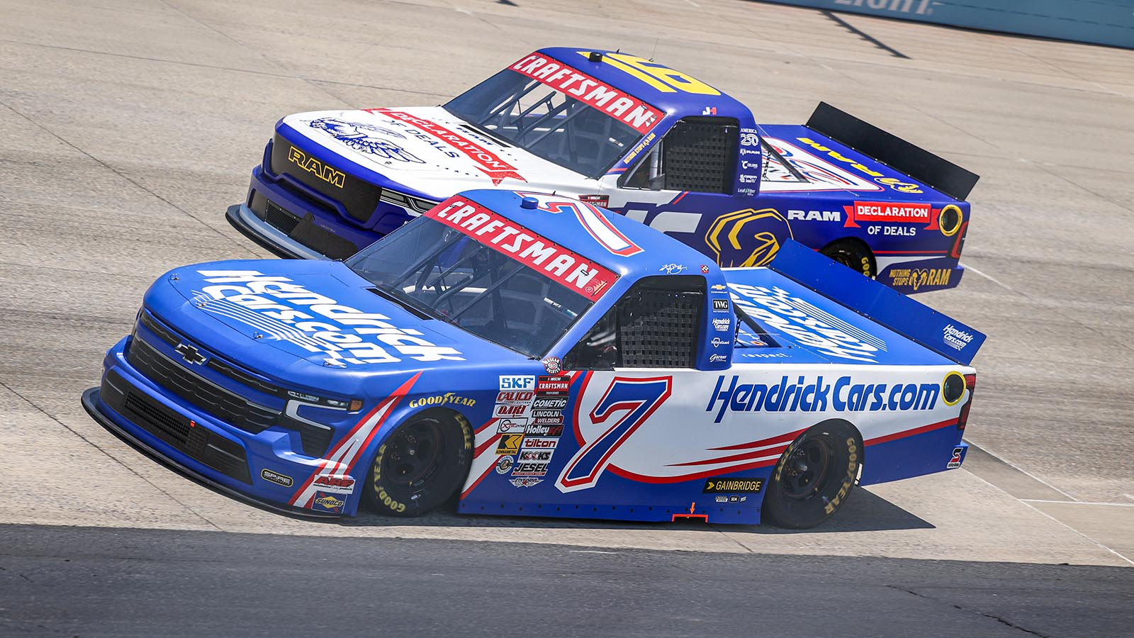 ECOSAVE 200 starting lineup NASCAR Craftsman Truck Series at Dover Motor Speedway