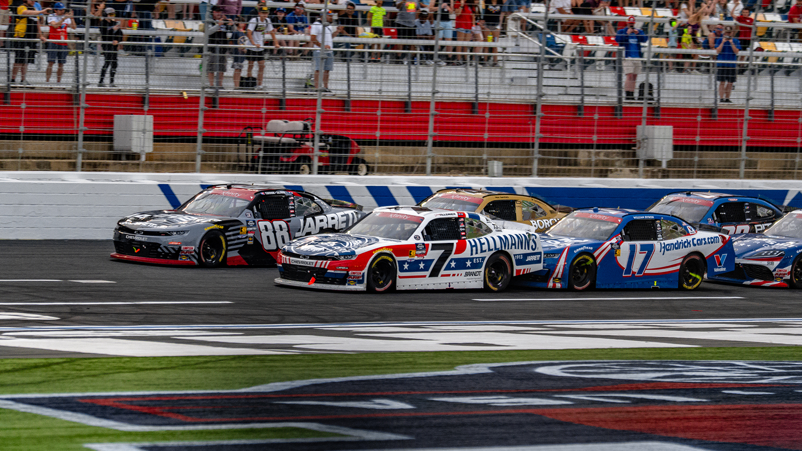 Charbroil 300 entry list 2026 NASCAR O'Reilly Auto Parts Series race at Charlotte Motor Speedway