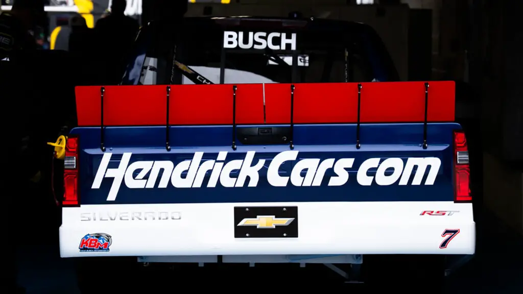 Spire Motorsports will honor the memory of Kyle Busch with Kyle Busch Motorsports decals on their trucks at Charlotte Motor Speedway.