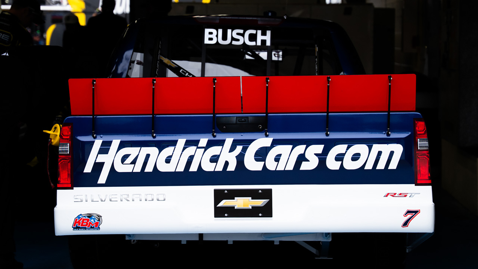 Spire Motorsports will honor the memory of Kyle Busch with Kyle Busch Motorsports decals on their trucks at Charlotte Motor Speedway.