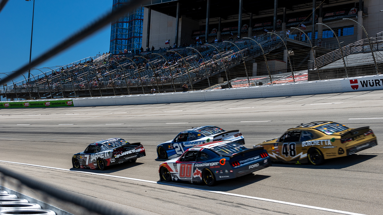 Andy's Frozen Custard 340 starting lineup NASCAR O'Reilly Auto Parts Series race at Texas Motor Speedway