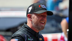 Justin Allgaier scored the pole position for Saturday's NASCAR O'Reilly Auto Parts Series Andy's Frozen Custard 340 at Texas.