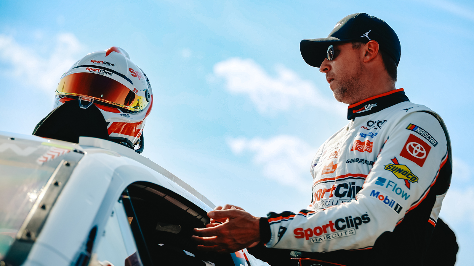Denny Hamlin called out Spire owner Jeff Dickerson in regard to Joe Gibbs Racing's lawsuit on X on Thursday night.