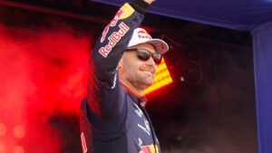 Shane van Gisbergen scored the pole position for Saturday's Pit Boss/FoodMaxx 250 NASCAR O'Reilly Auto Parts Series race at Sonoma Raceway.