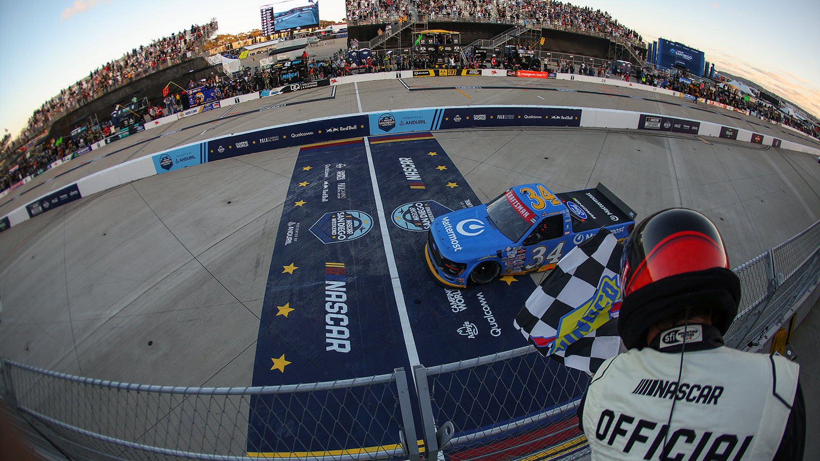 Navy 250 race results NASCAR Craftsman Truck Series Naval Base Coronado