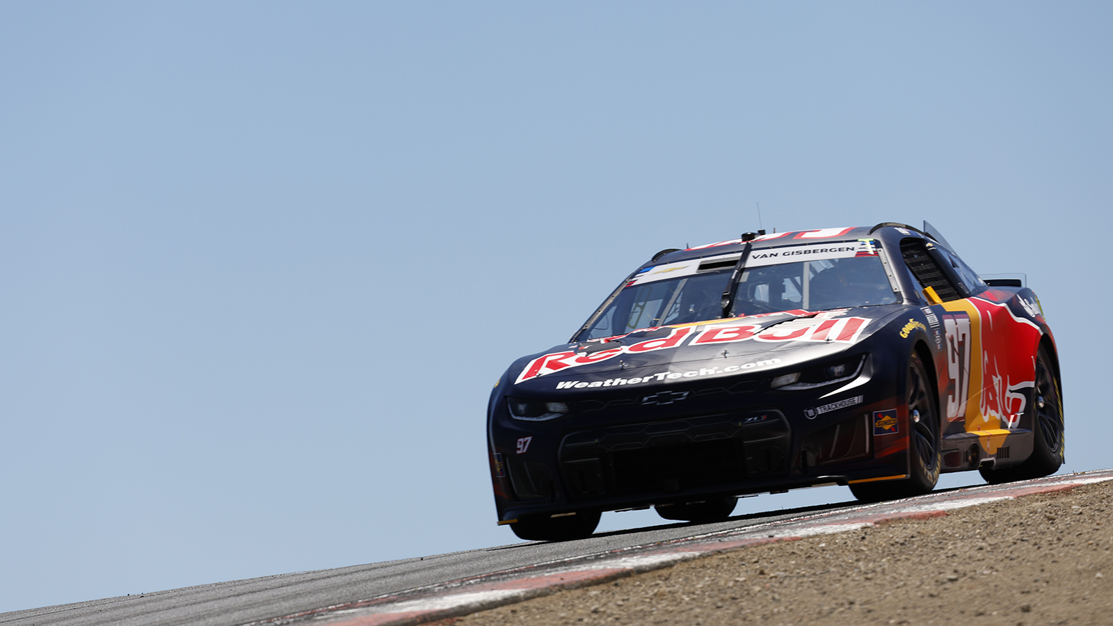 Shane van Gisbergen held off Chase Briscoe in the closing laps to score the win in the Toyota/Save Mart 350 at Sonoma Raceway.