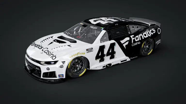 J.J. Yeley will pilot the No. 44 NY Racing Team Chevrolet at Michigan and Chicagoland Speedway with primary sponsorship from Fanatics Casino.