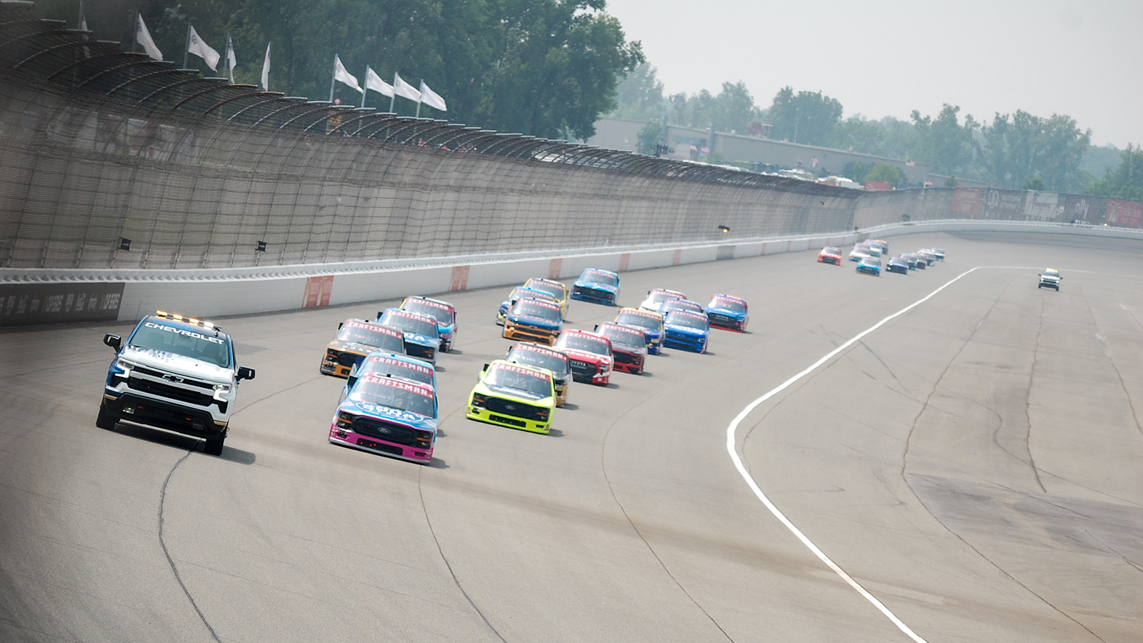 DQS Solutions & Staffing 250 entry list NASCAR Craftsman Truck Series at Michigan International Speedway