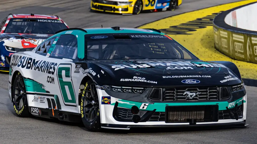 Brad Keselowski dismissed rumors that RFK Racing could swap from Ford to Dodge in 2027