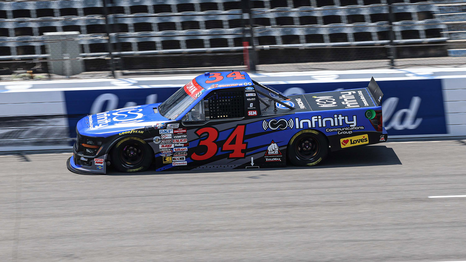 Faith Fest 250 starting lineup NASCAR Craftsman Truck Series North Wilkesboro Speedway