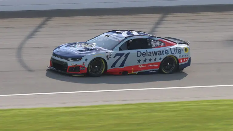 Michael McDowell and Kyle Larson were assessed penalties following multiple pre-race inspection failures Saturday at Chicagoland Speedway.