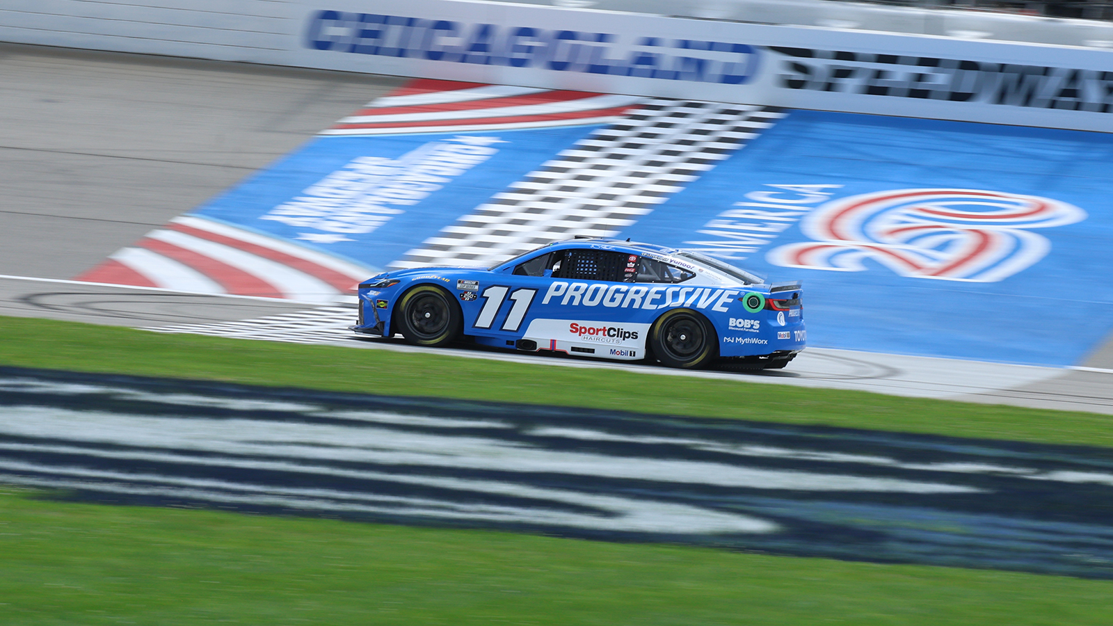 Starting lineup for the 2026 NASCAR Cup Series eero 400 at Chicagoland Speedway.