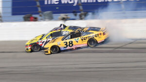 NASCAR's decision to not penalize Shane van Gisbergen, Austin Hill, and Zane Smith for incidents at Chicagoland Speedway casts a confusing precedent months after the sanctioning body made a different decision with a similar incident involving Ryan Preece and Ty Gibbs.
