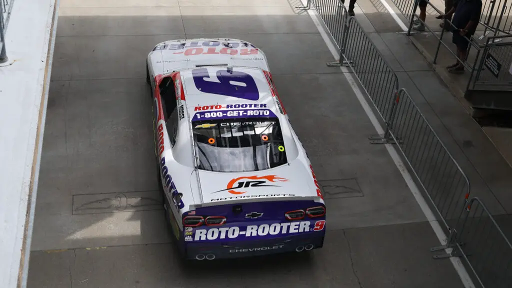 Ross Chastain was fastest in Pennzoil 250 practice at Indianapolis Motor Speedway