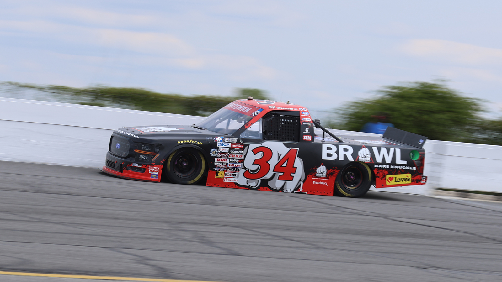 Layne Riggs is on the pole for the 2026 TSport 200 NASCAR Craftsman Truck Series race at Lucas Oil Indianapolis Raceway Park
