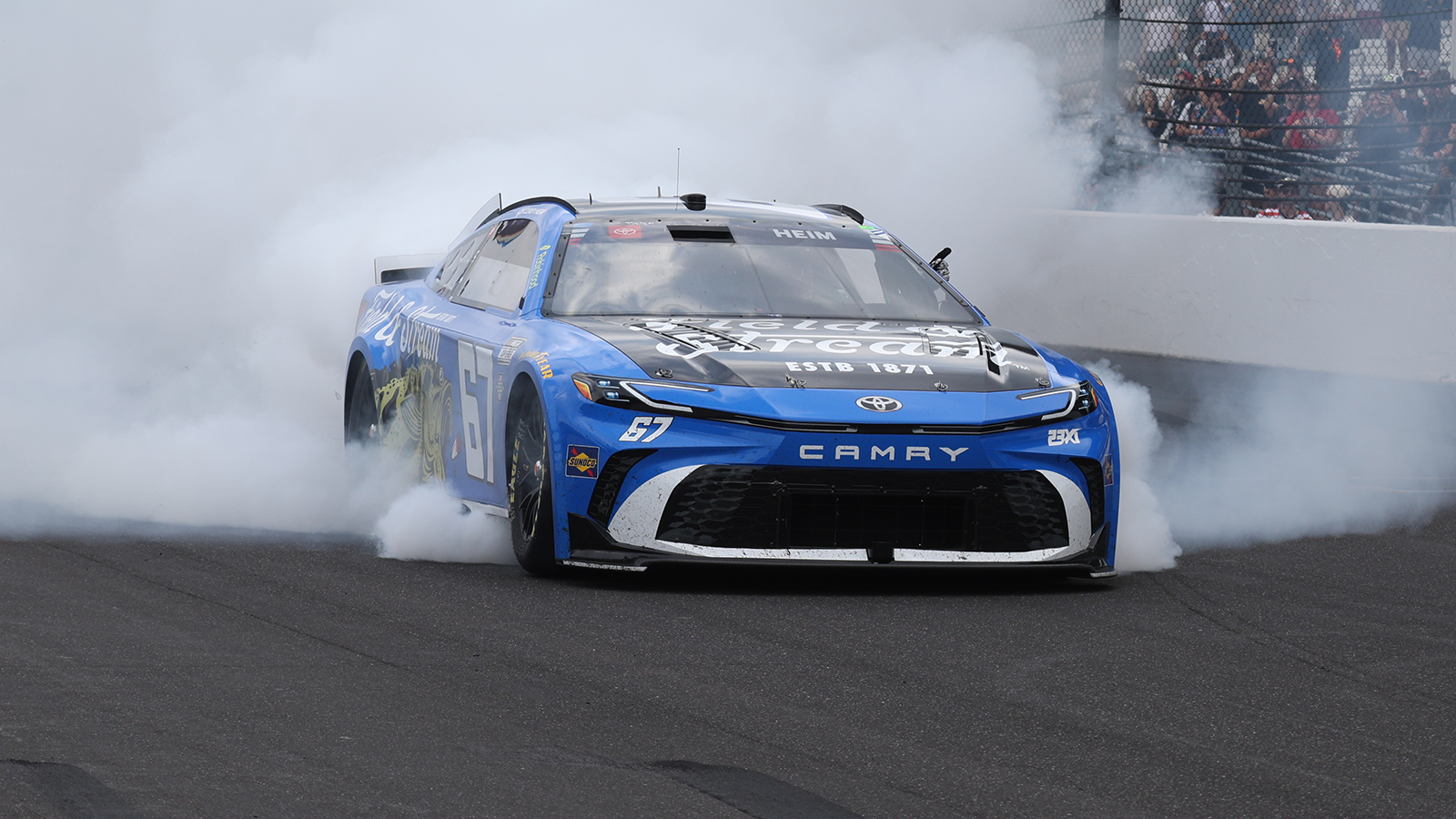Corey Heim scored the race win in the 2026 NASCAR Cup Series Brickyard 400 at Indianapolis Motor Speedway