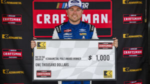 Layne Riggs took the pole position for the LiUNA! 150 at Lime Rock Park