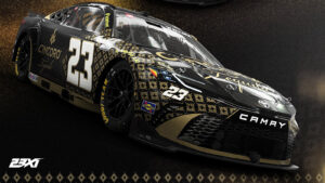 Bubba Wallace's Cincoro Tequila paint scheme for this weekend's race at New Hampshire Motor Speedway.