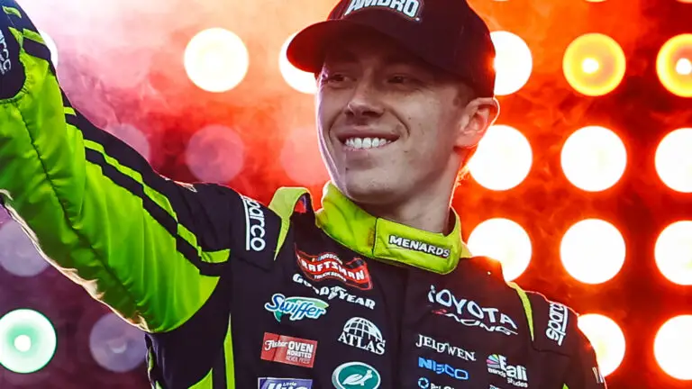 Brandon Jones will officially return to Joe Gibbs Racing during the 2027 NASCAR O'Reilly Auto Parts Series season.