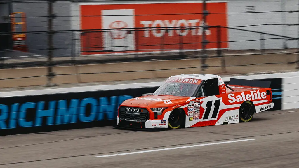 Kaden Honeycutt took the win in the NASCAR Craftsman Truck Series Black's Tire 250 at Richmond Raceway