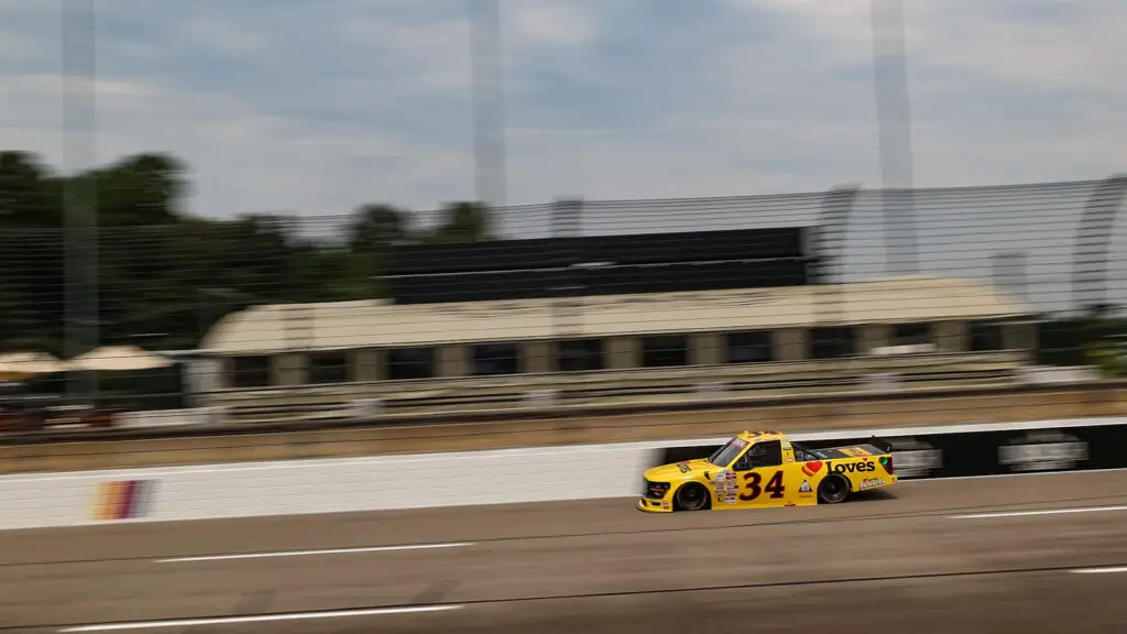Layne Riggs was the fastest driver in practice for the Black's Tire 250 at Richmond Raceway.