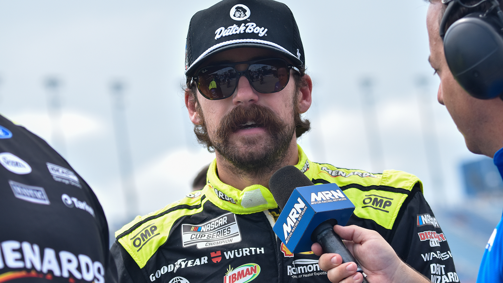 Ryan Blaney paced NASCAR Cup Series practice for the Enjoy Illinois 300 at World Wide Technology Raceway