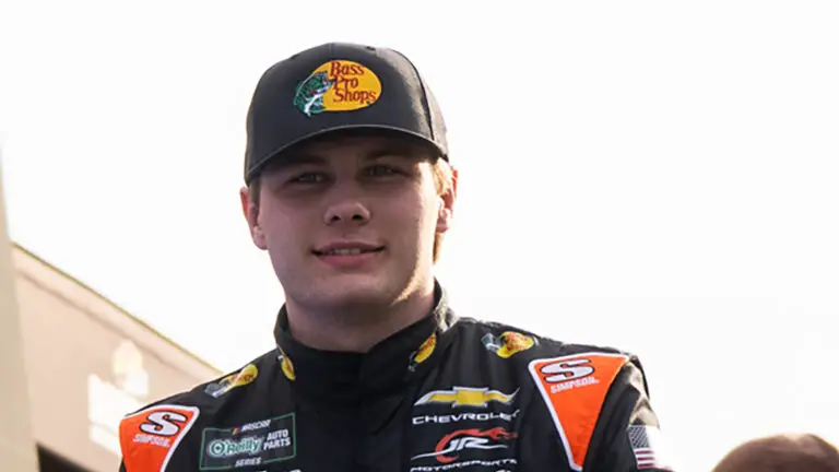 Carson Kvapil claimed the pole position for the Fleetio 200 at Darlington Raceway