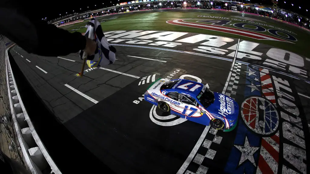 Race results for the 2026 Blue Cross NC 300 at Charlotte Motor Speedway