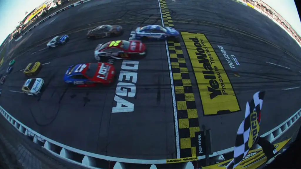 YellaWood 500 race results NASCAR Cup Series at Talladega Superspeedway