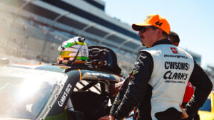 Brennan Poole will depart Alpha Prime Racing at the conclusion of the 2026 NASCAR O'Reilly Auto Parts Series season.