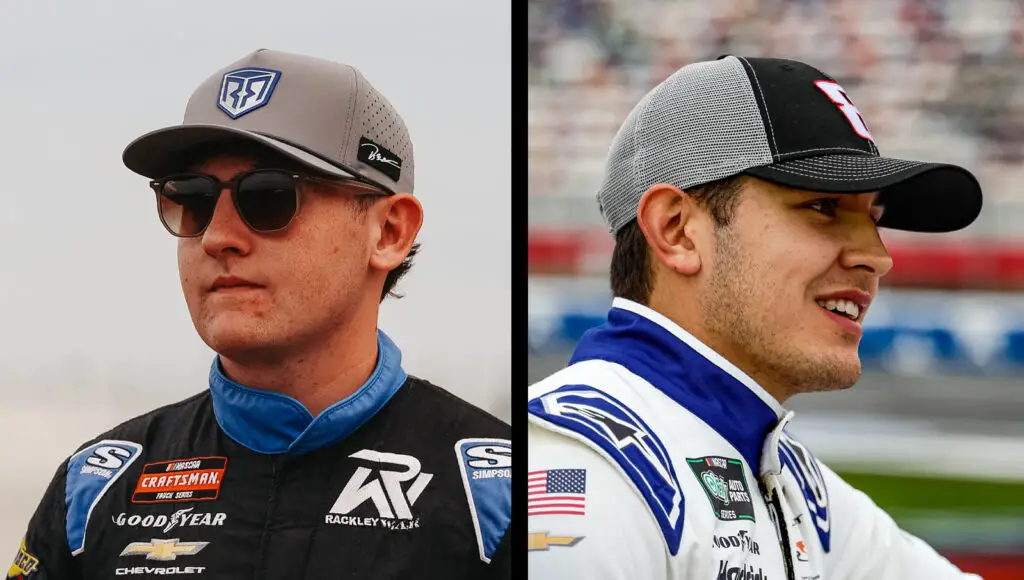 Dawson Sutton and Sammy Smith will join TRICON Garage for the full-time NASCAR FedEx Freight Truck Series season in 2027