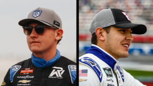 Dawson Sutton and Sammy Smith will join TRICON Garage for the full-time NASCAR FedEx Freight Truck Series season in 2027